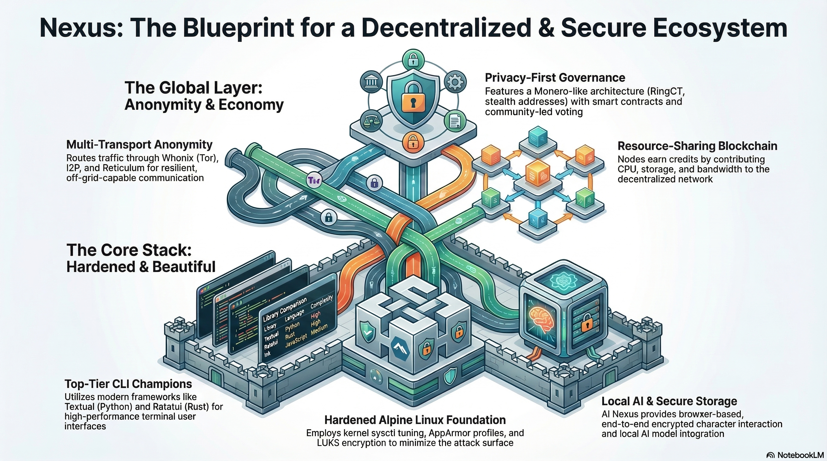 NeXuS Blueprint for Decentralized Ecosystem